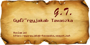 Györgyjakab Tavaszka névjegykártya